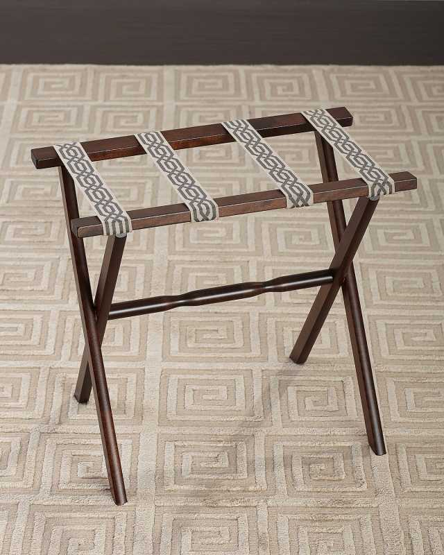 Chain Link Luggage Rack