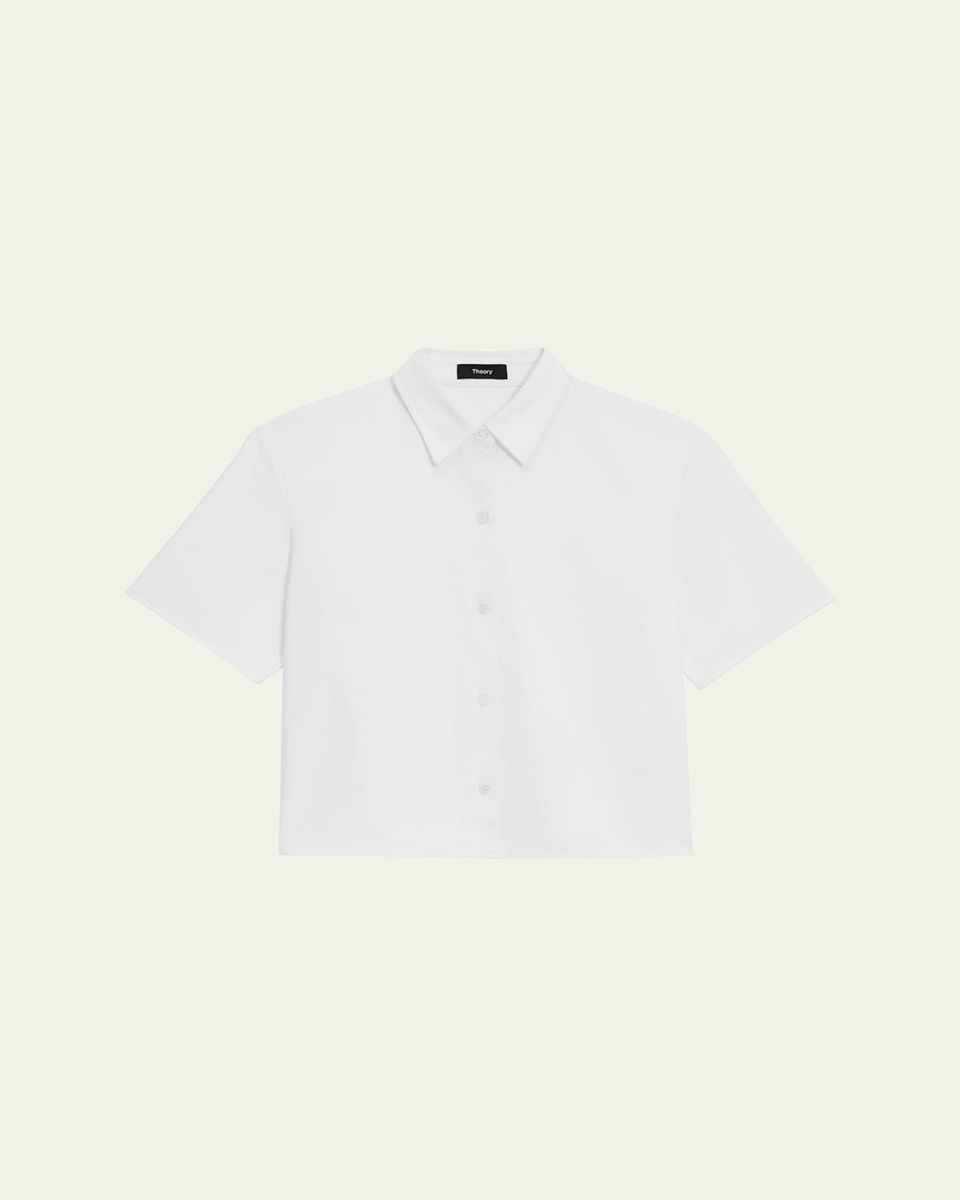 Boxy Short-Sleeve Shirt