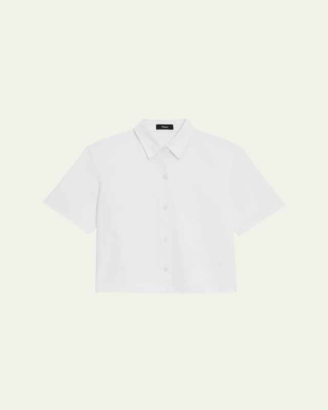 Boxy Short-Sleeve Shirt