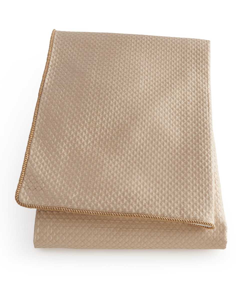 Antoinette Diamond-Stitch Coverlet,