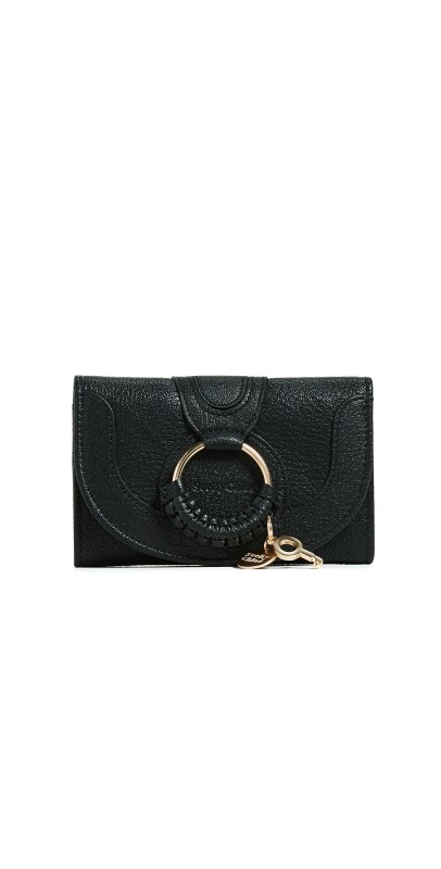 See by Chloe Hana Small Wallet Motty Grey
