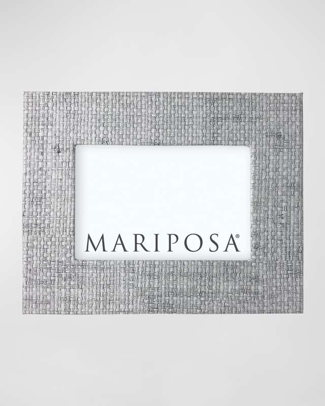 Faux-Grasscloth Photo Frame, 4" x 6"