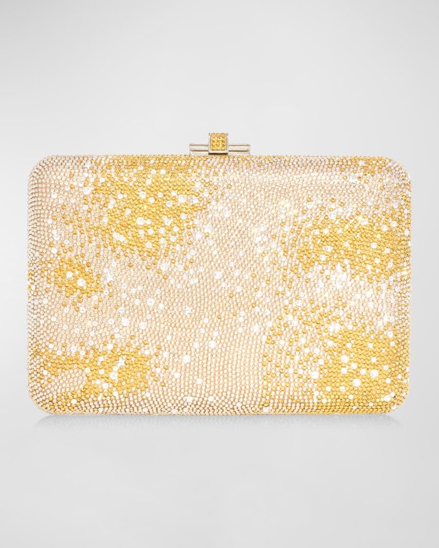 Slim Slide Galaxy Clutch With Removable Shoulder Chain