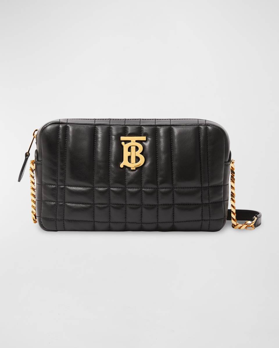 Lola Small Quilted Camera Crossbody Bag