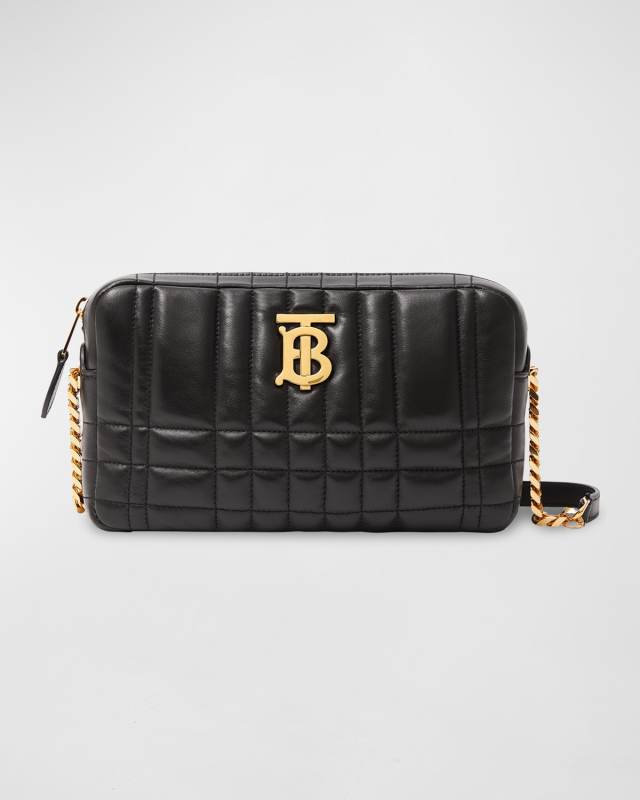 Lola Small Quilted Camera Crossbody Bag