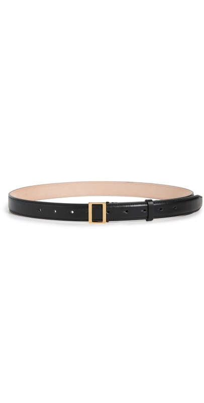 Acne Studios Smooth Belt Black/Gold