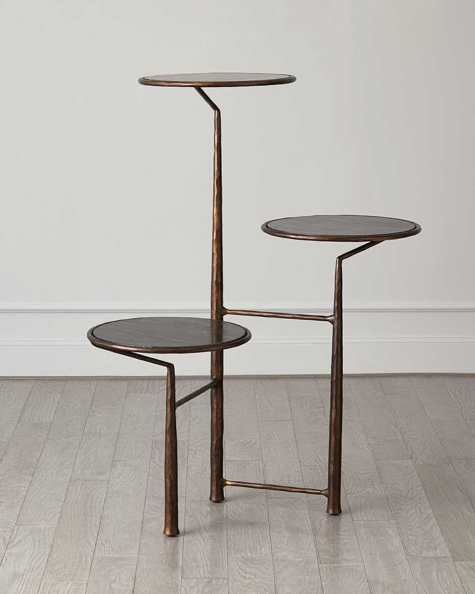 Unity Pedestal Side Table