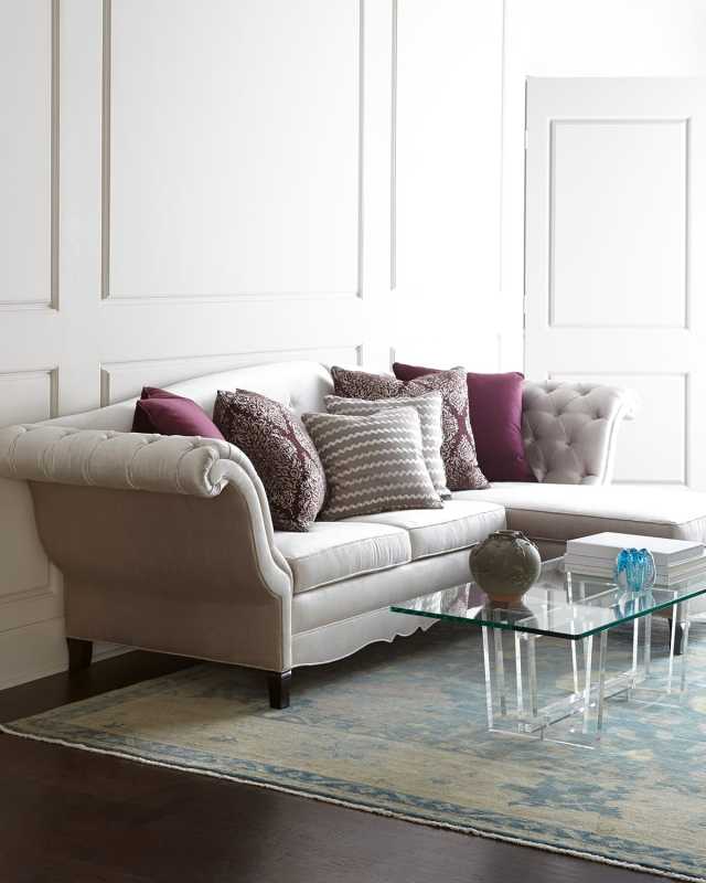 Duncan Sectional Sofa, 111.5"