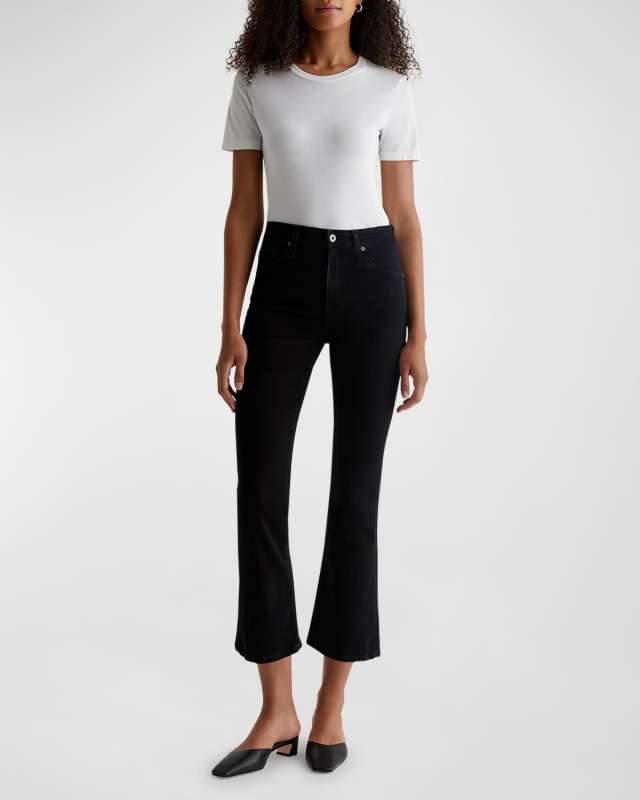 Farrah Cropped Bootcut Jeans