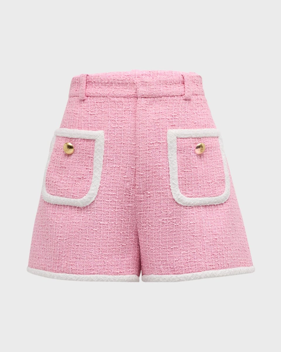 Auden Contrast Boucle Shorts