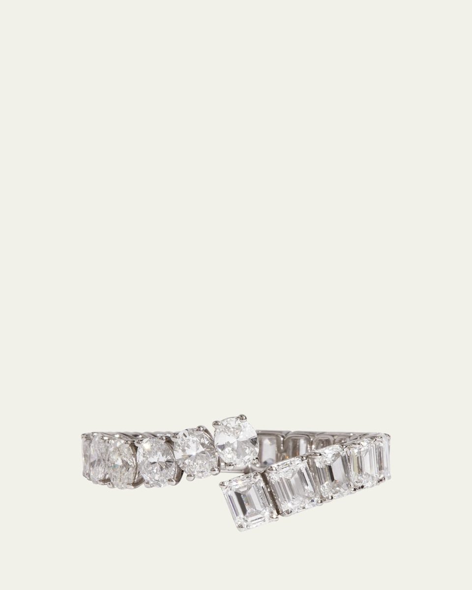 14K White Gold Lab Grown Diamond Eternity Band