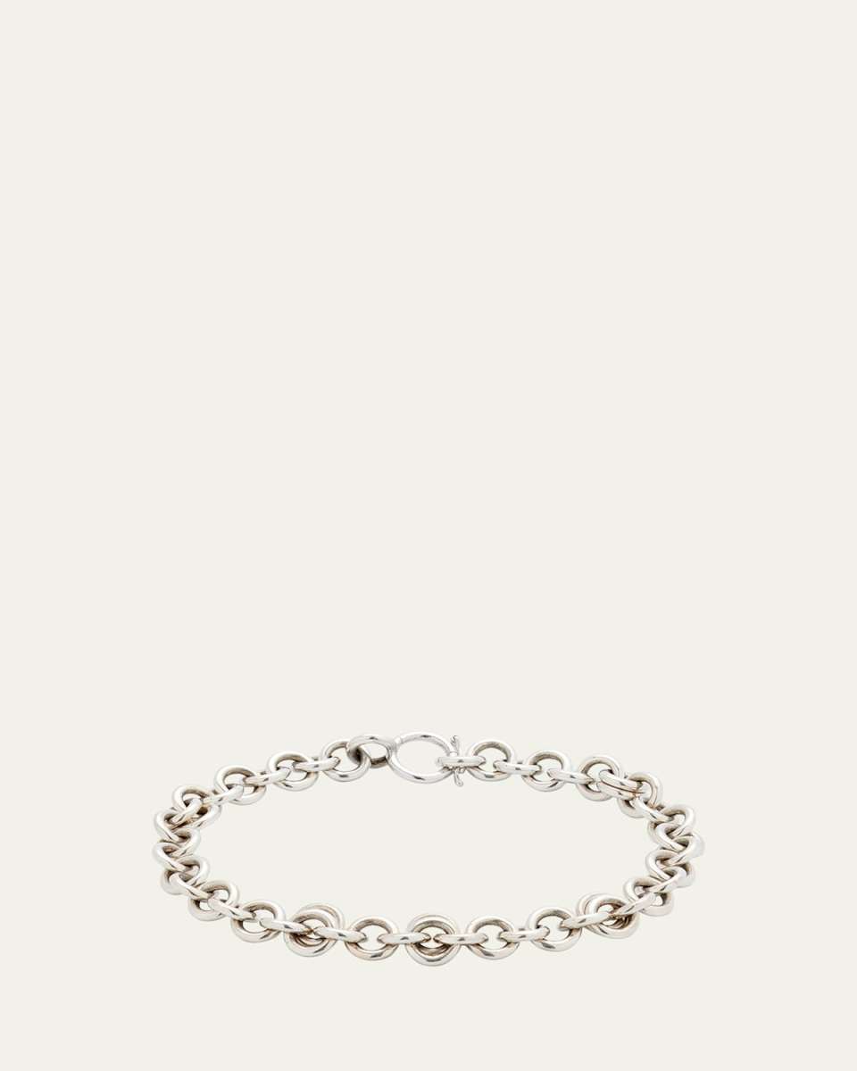 Serpens Sterling Silver Chain Bracelet