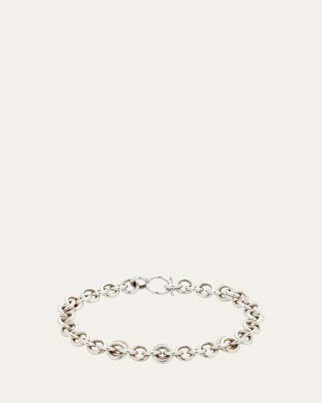 Serpens Sterling Silver Chain Bracelet