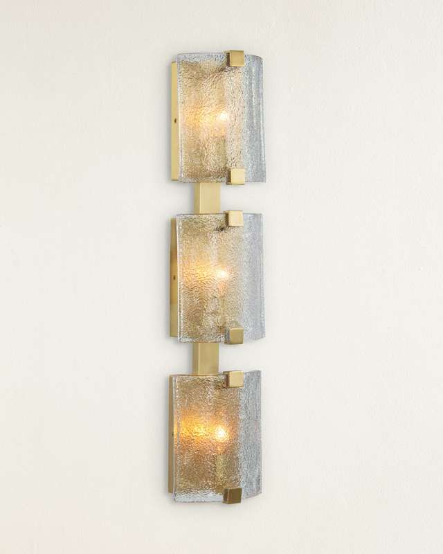 Claritas Three-Light Wall Sconce