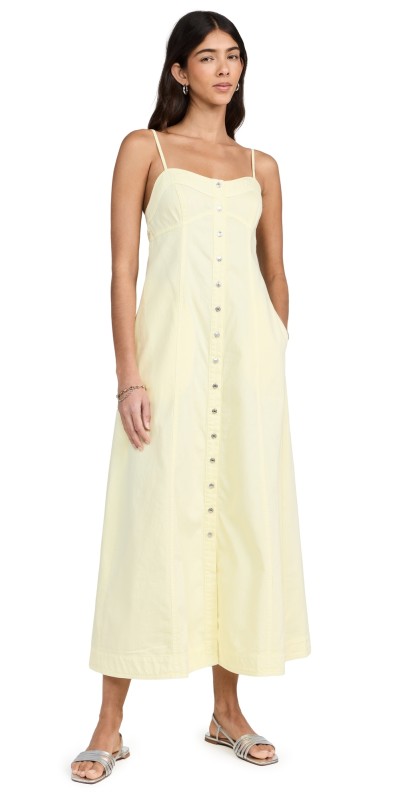 Free People Just Jill Maxi Yellow