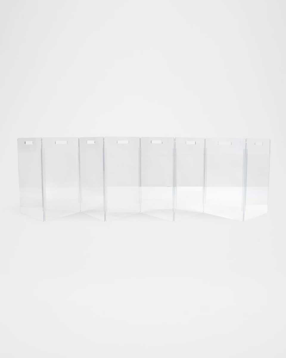 Low Zig Zag Pet Gate, 8 Panels