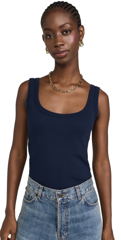 Sold Out NYC The Scoop It Up Tank Navy