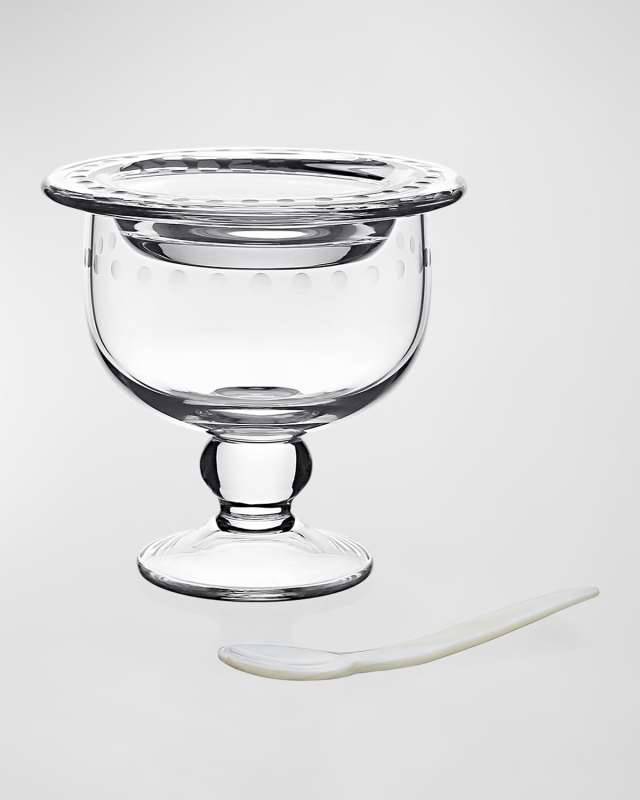 Katerina Caviar Server For 2 With Spoon