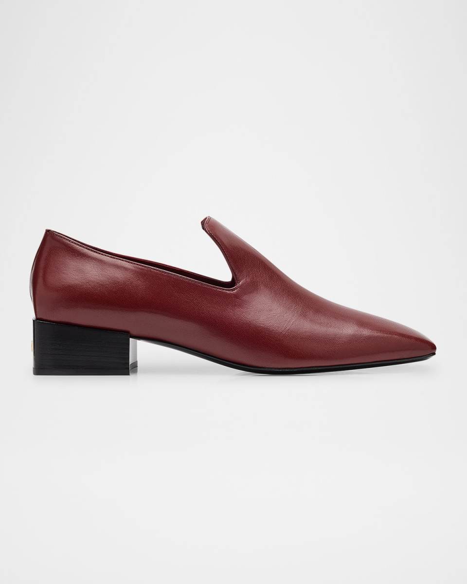 Carmelita Leather Tuxedo Loafers