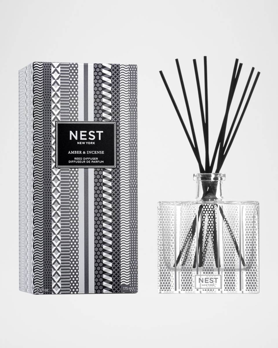 Amber & Incense Reed Diffuser, 5.9 oz.