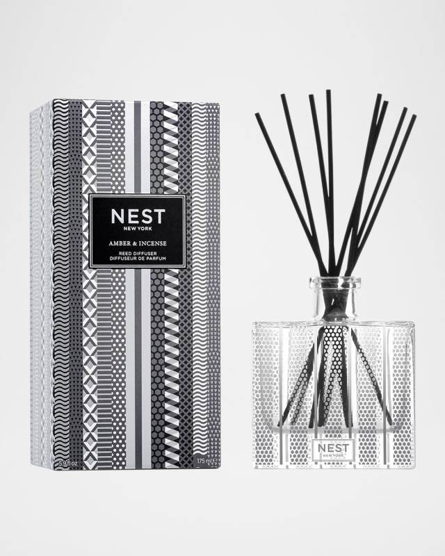 Amber & Incense Reed Diffuser, 5.9 oz.