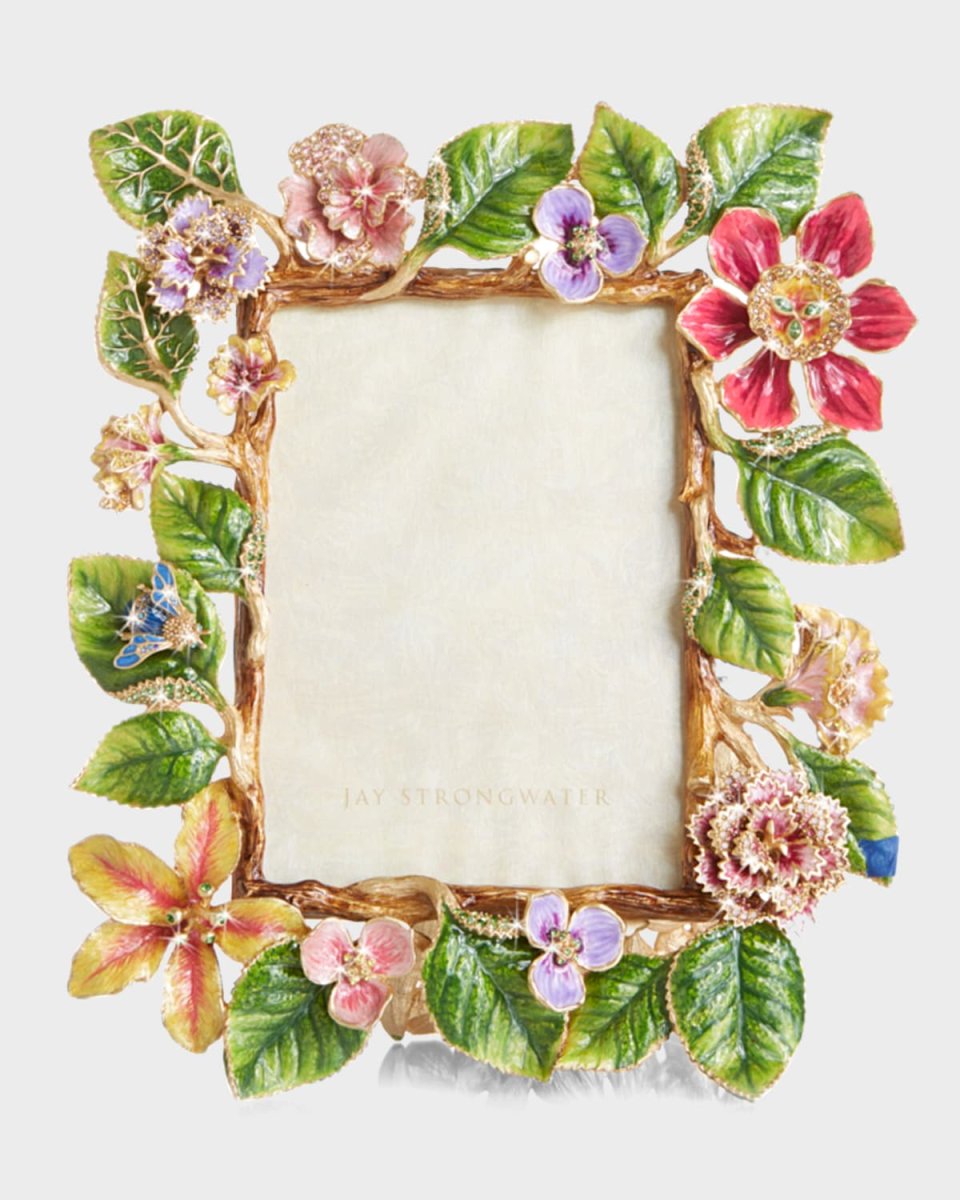 Dutch Floral Frame, 5" x 7"