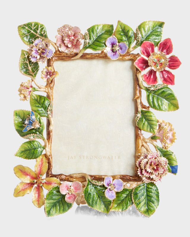 Dutch Floral Frame, 5" x 7"