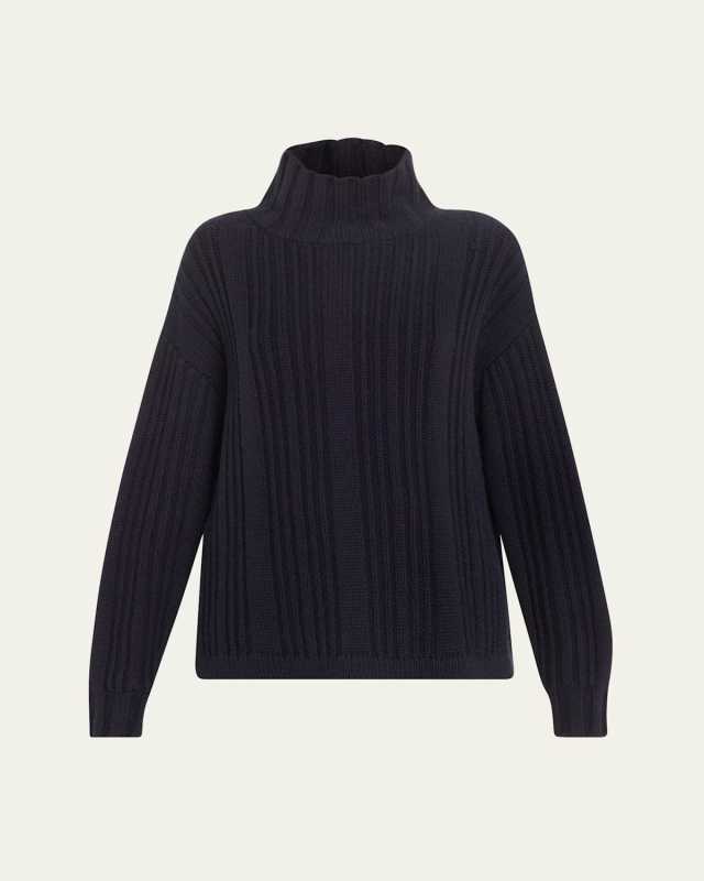 Vitalba Wool-Cashmere Turtleneck Sweater