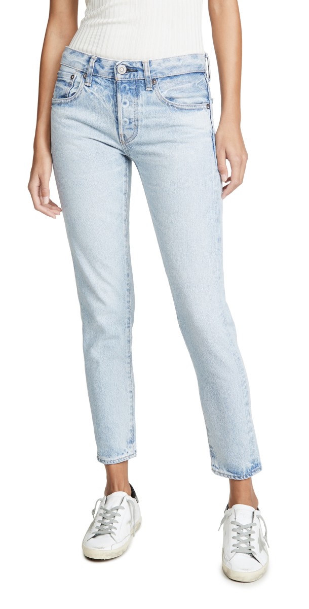 MOUSSY VINTAGE Camilla Tapered Jeans Light Blue