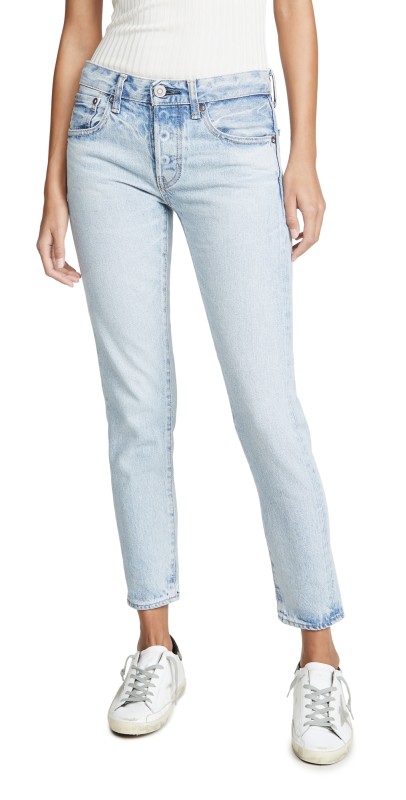 MOUSSY VINTAGE Camilla Tapered Jeans Light Blue