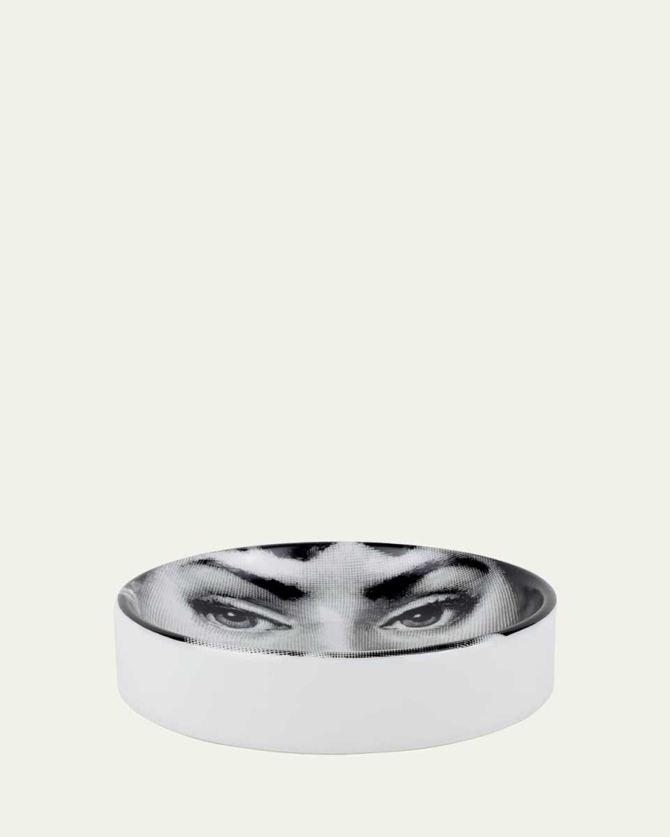 Round Ashtray Plate Tema e Variazioni n.334