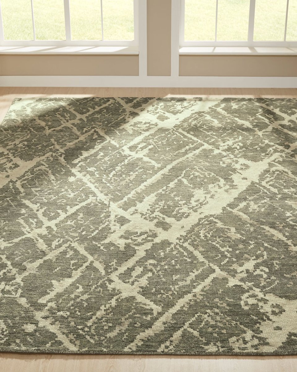 Gales Hand-Knotted Rug, 6' x 9'