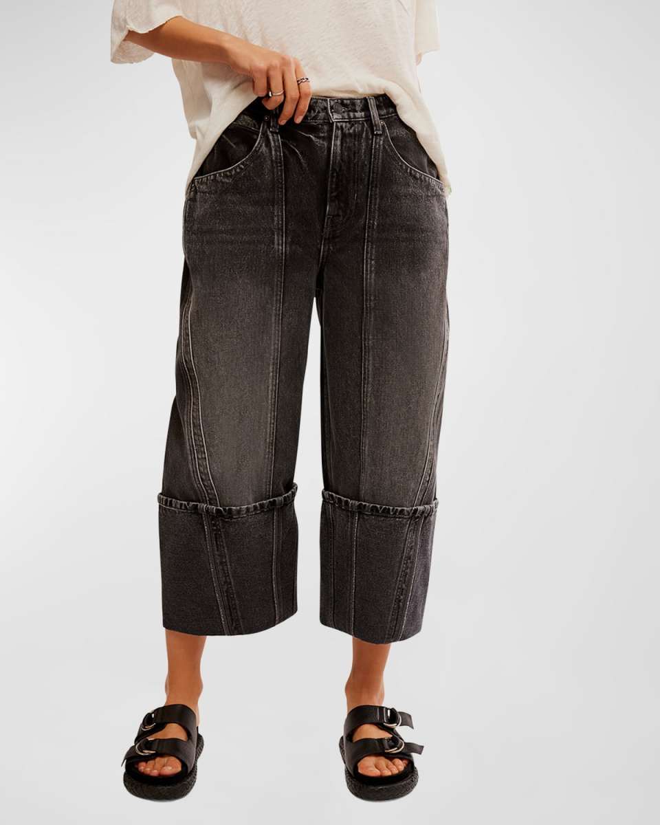 We The Free Olsen Cuffed Barrel Jeans