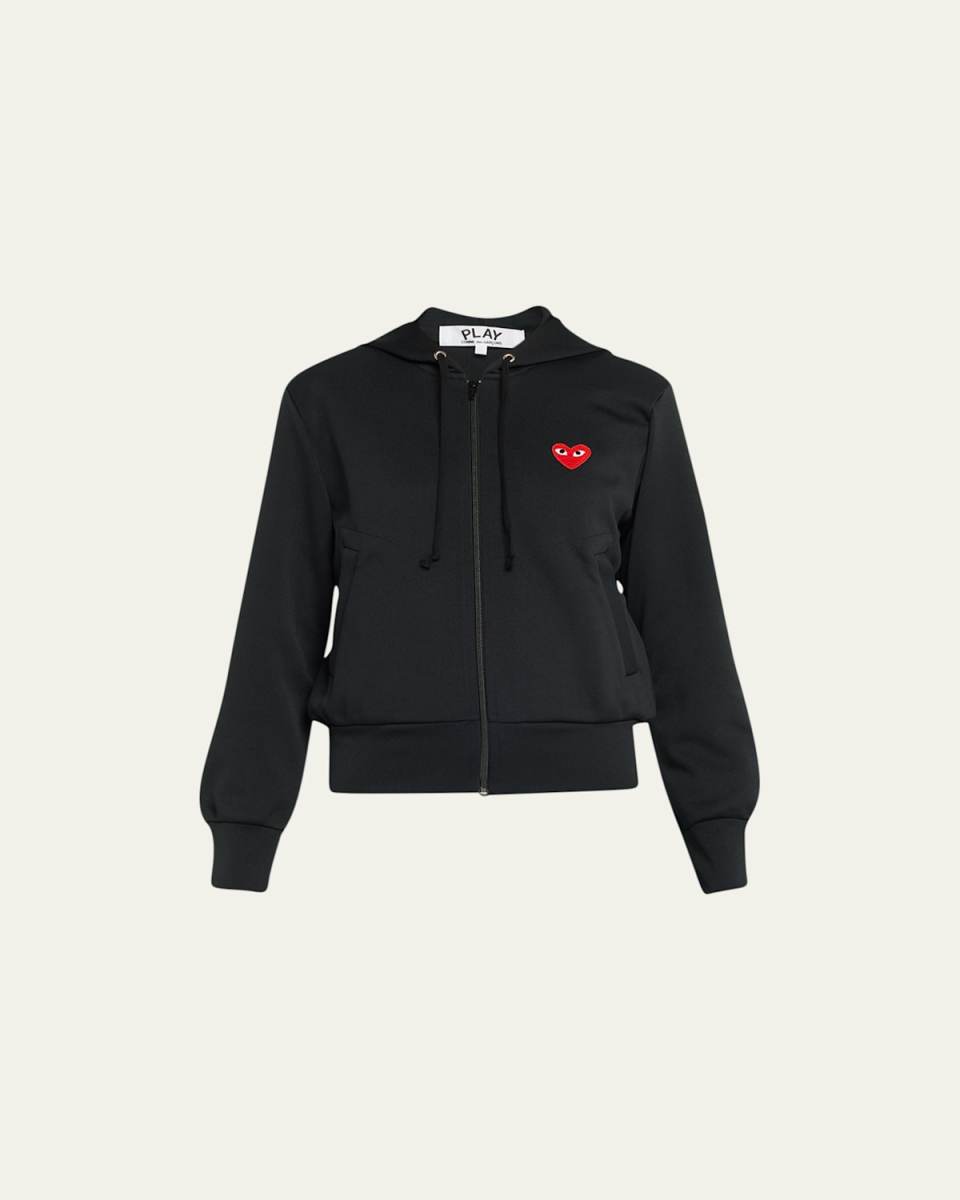Heart Logo Zip Hooded Sweatshirt