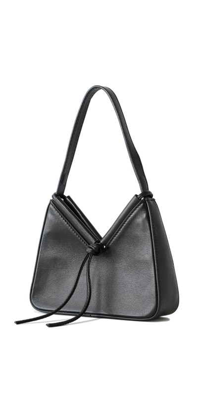 Reformation Mini Chiara Shoulder Bag Black