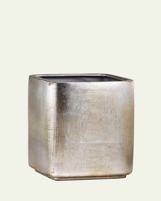 Ava Wastebasket, Silver