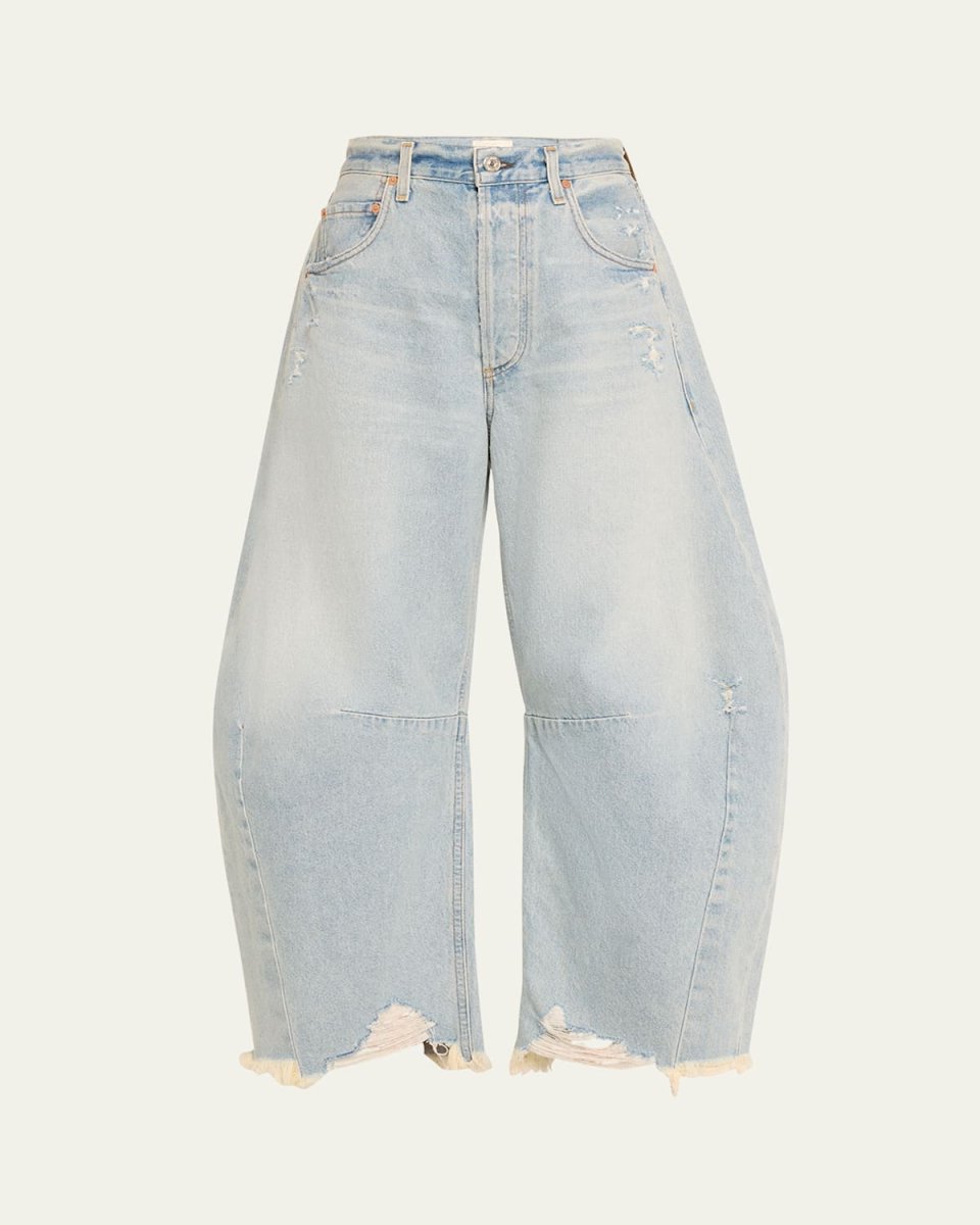 Horseshoe Frayed Jeans