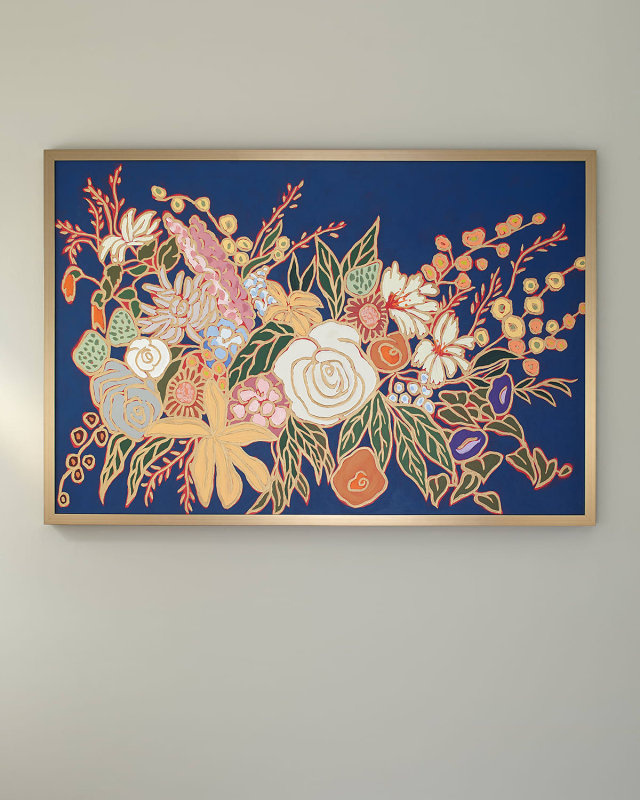 "From a Flower Garden" Giclee Art