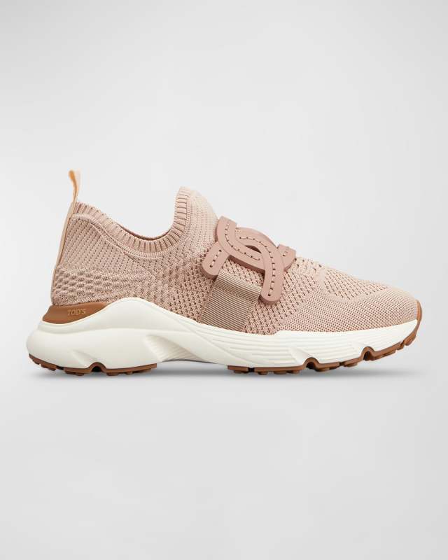 Stretch Knit Sport Slip-On Sneakers