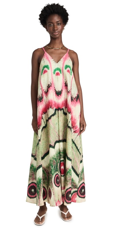 Chufy Eden Maxi Dress Petalkin Camellia