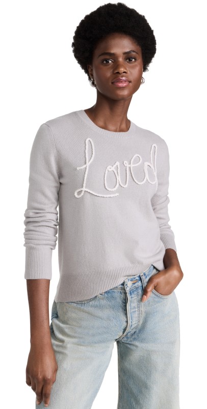 Kerri Rosenthal Loved Cashmere Liz Sweater Stardust