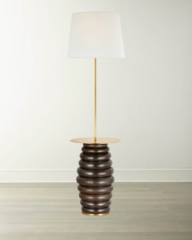Phoebe Extra Large Tray Table Floor Lamp By Kelly Wearstler