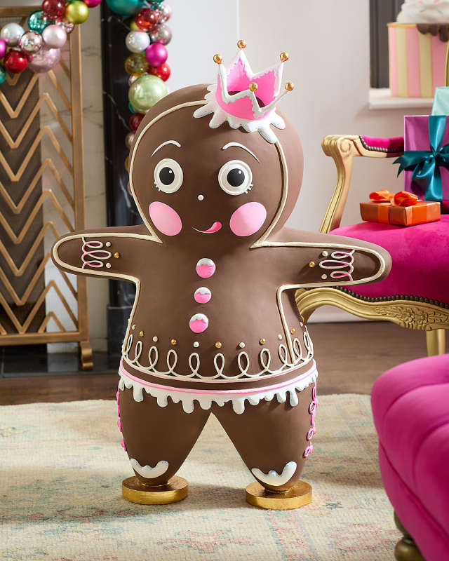 Ginger Dough Christmas Display, 34"