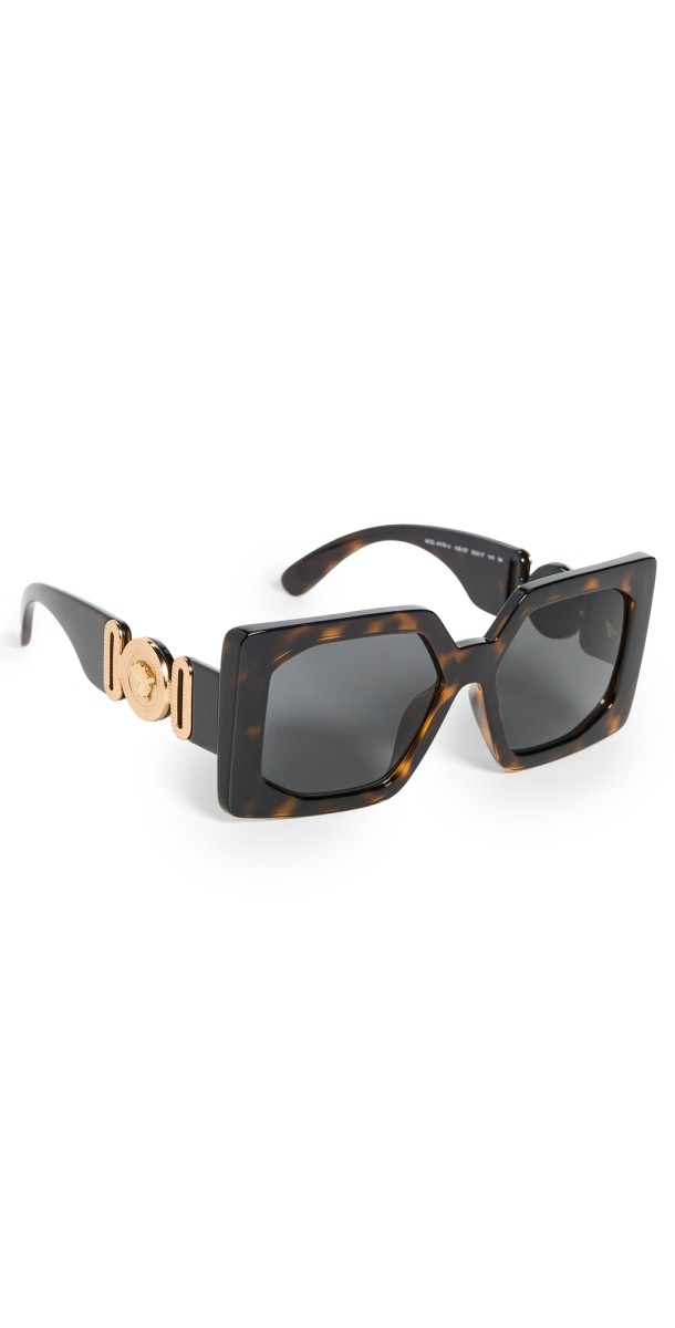Versace Medusa Biggie Maxi Sunglasses Havana
