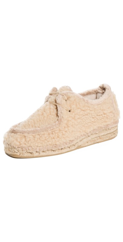 Naguisa Txalupa Teddy Flats Beige