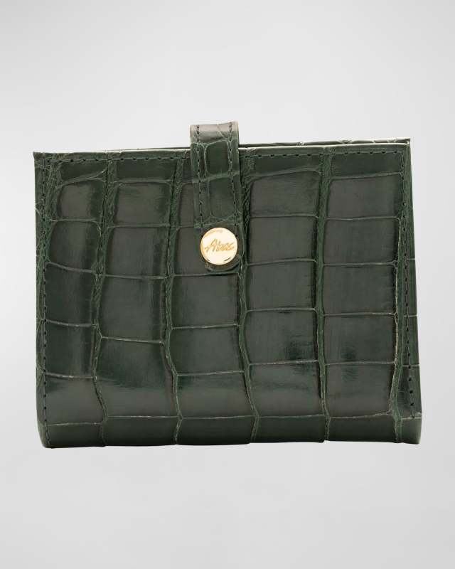Mini Alligator Bifold Wallet