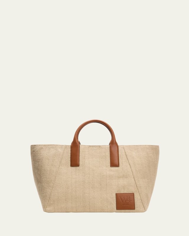 The Riviera Raffia Tote Bag