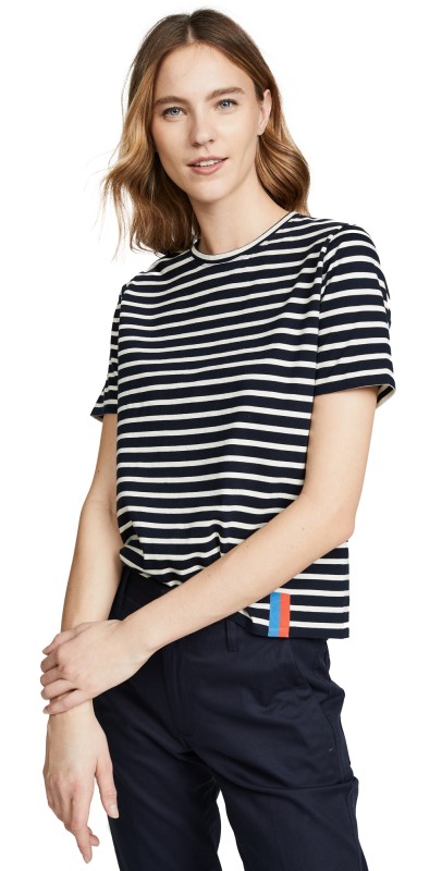 KULE Modern Tee Navy/Cream
