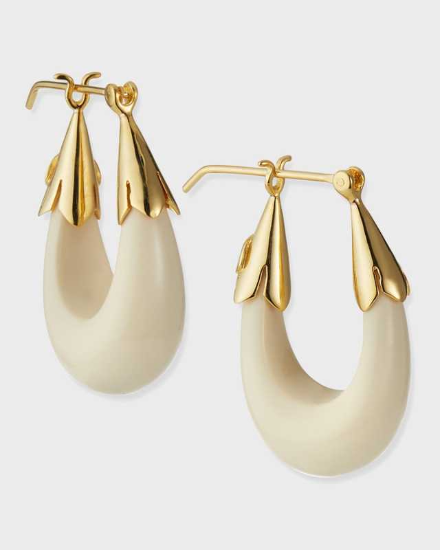 Ecume Huggie Earrings