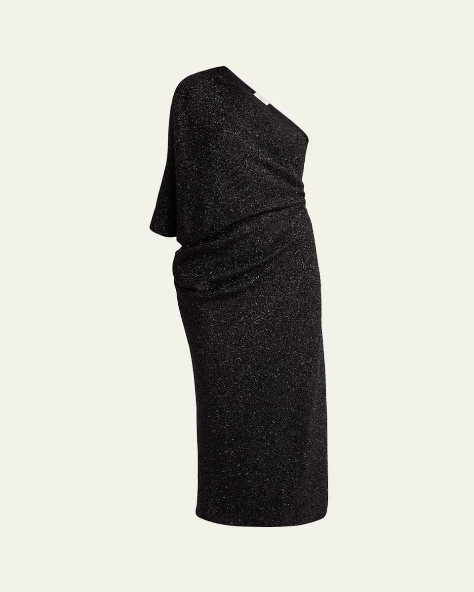 Dorota Asymmetric Draped Dress